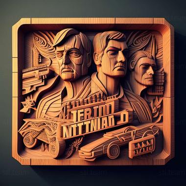 3D модель Гра Grand Theft Auto The Trilogy (STL)